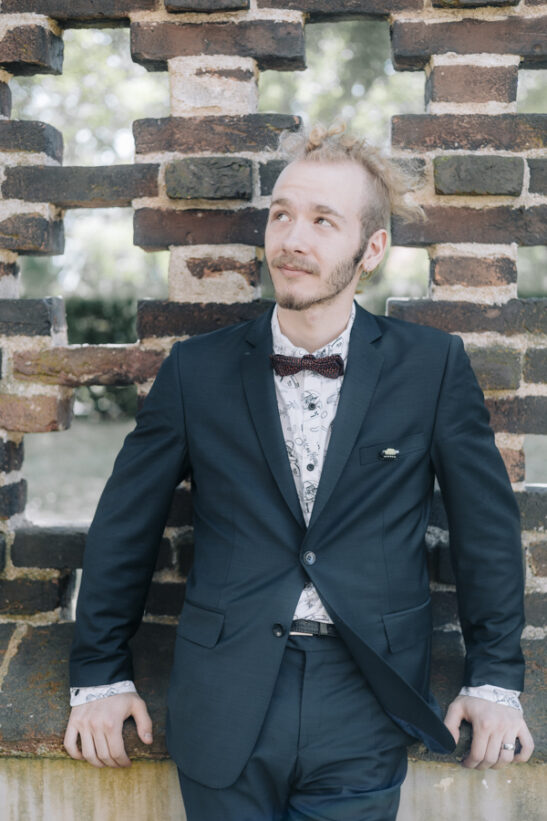 mužský portrét Praha