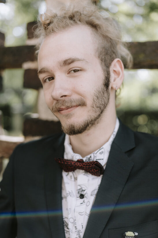 mužský portrét Praha