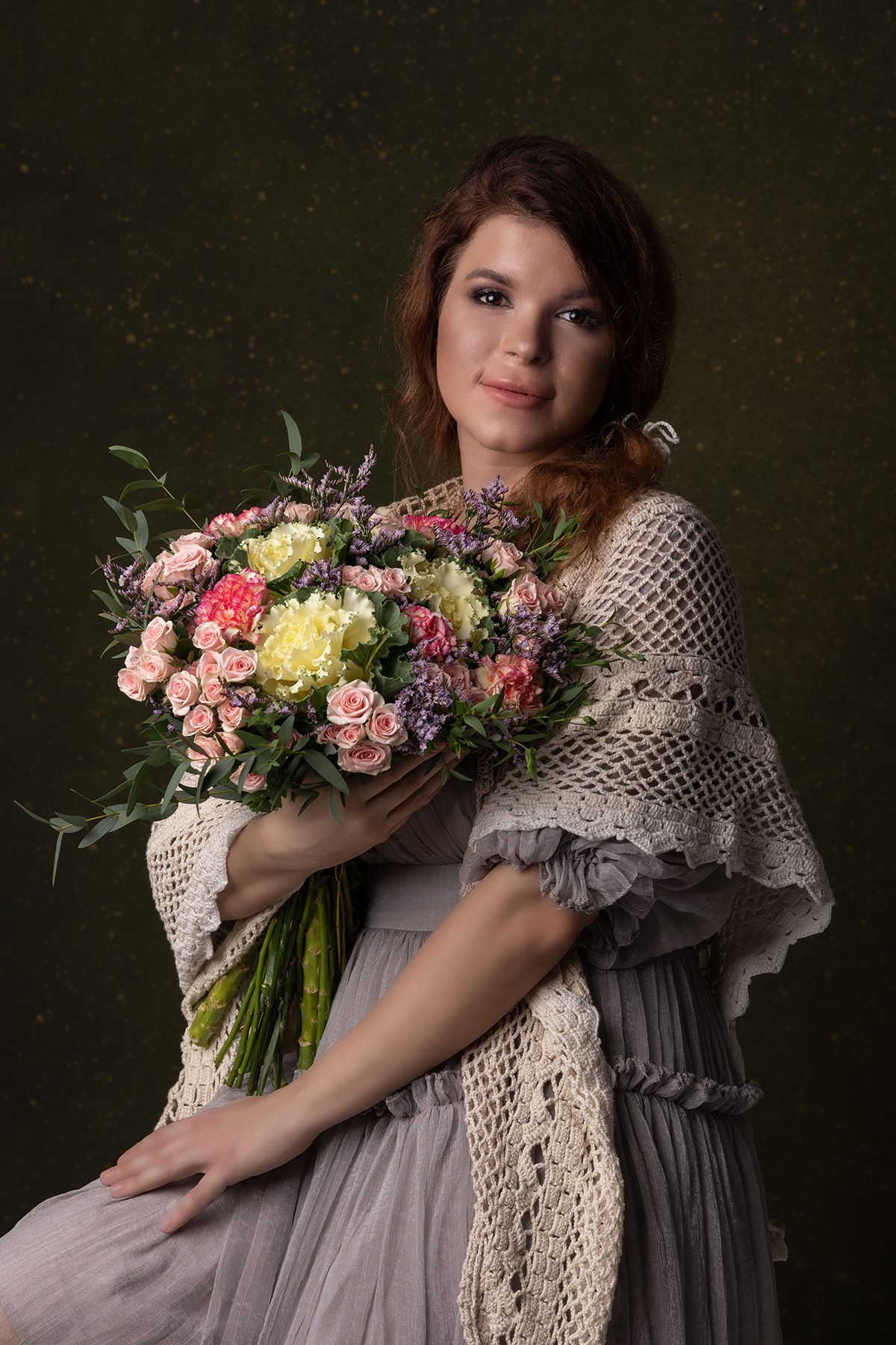 portrét v ateliéru Praha