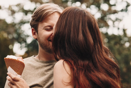 párová fotografie Martiny a Alexe