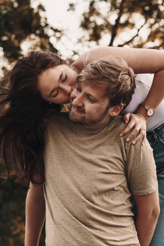 párová fotografie Martiny a Alexe