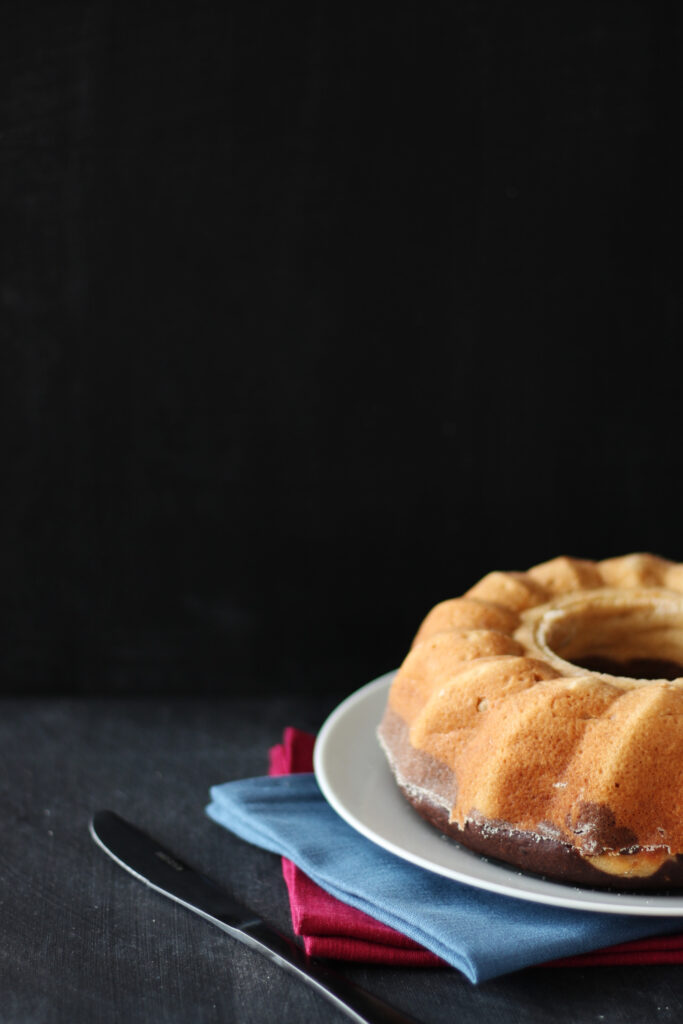 fotografie jídla - bábovka