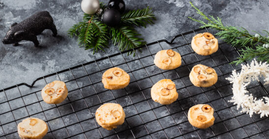 vánoční fotografie jídla - cukroví