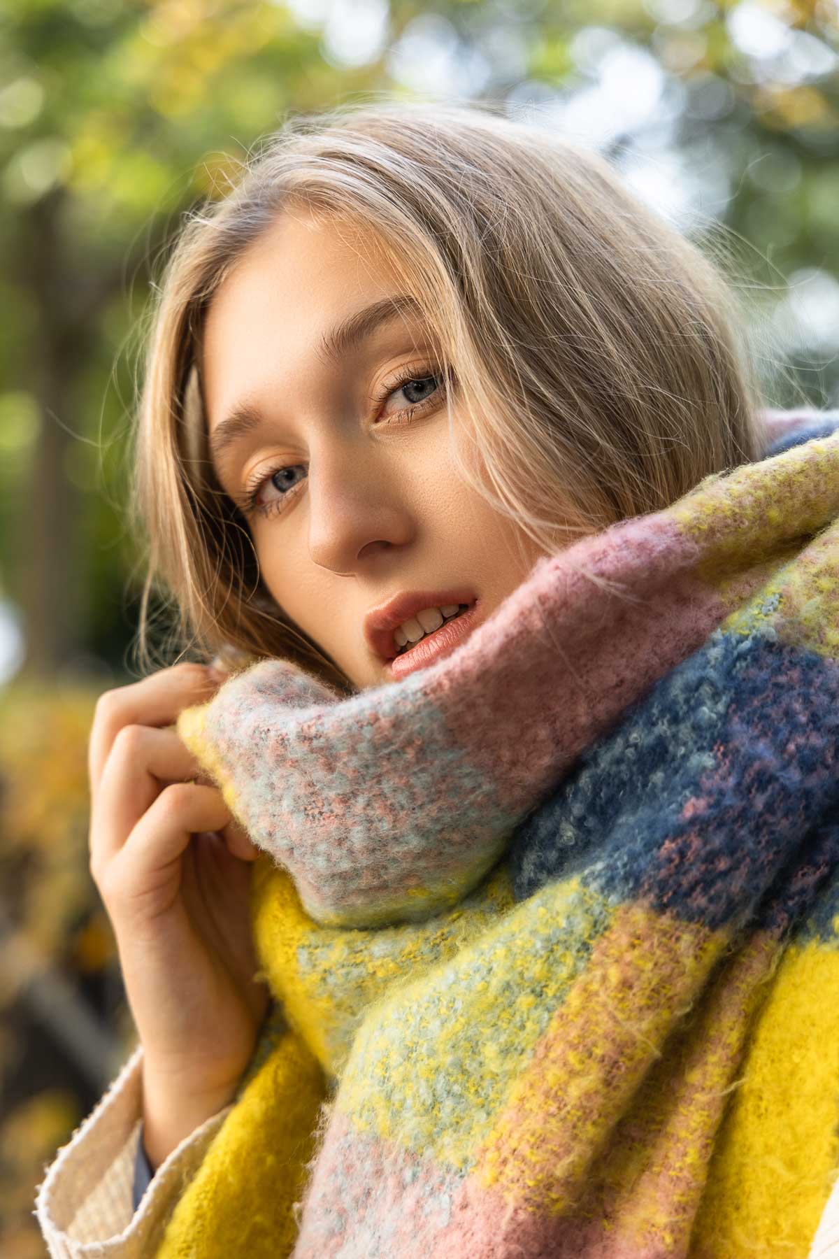 podzimní portrét Praha