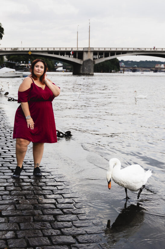 plus size portrét Praha