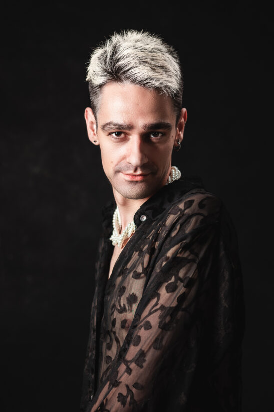 portrét v ateliéru Praha