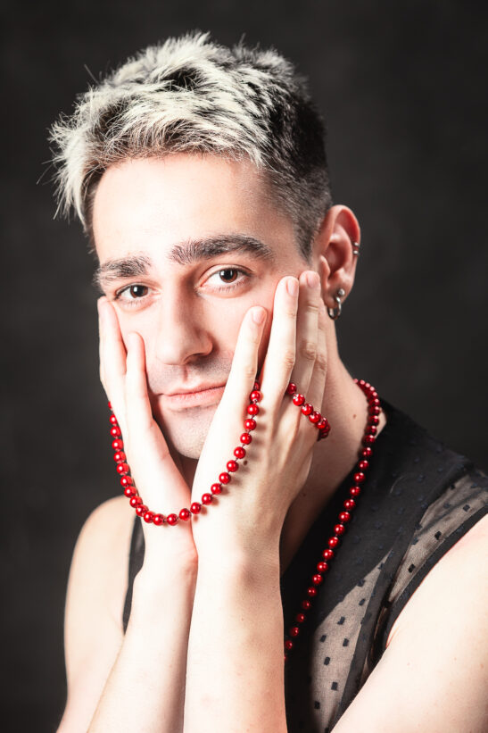 portrét v ateliéru Praha