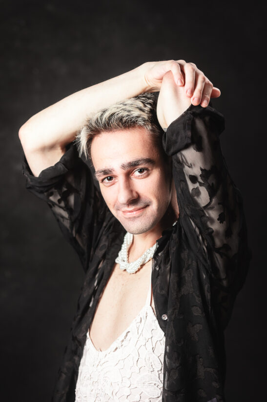 portrét v ateliéru Praha