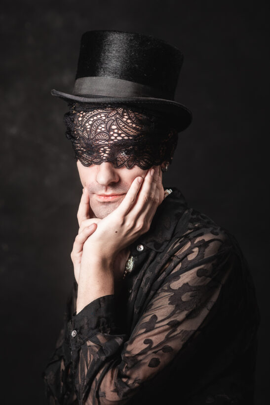 portrét v ateliéru Praha