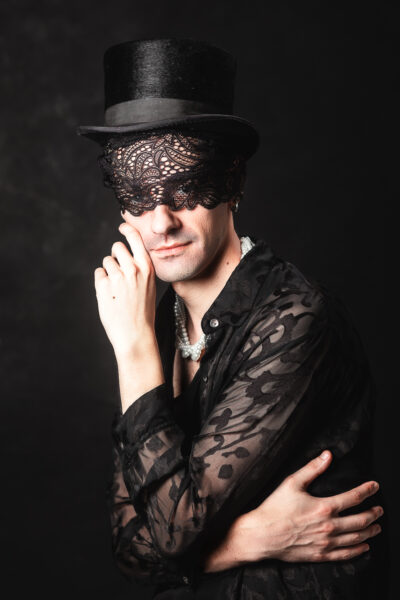 portrét v ateliéru Praha