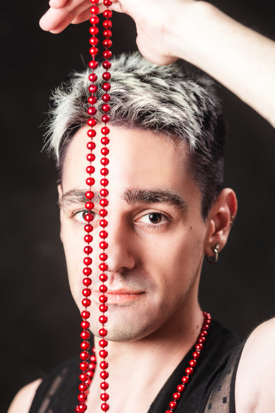 portrét v ateliéru Praha