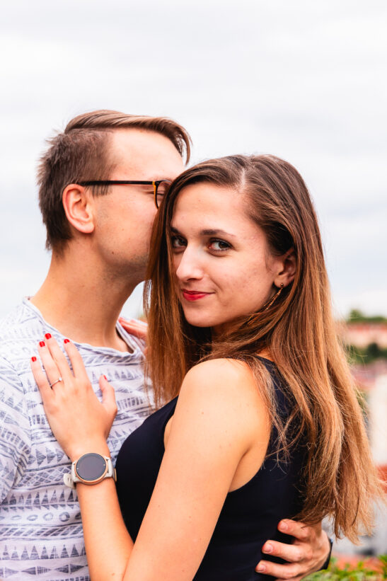 engagement at Vyšehrad