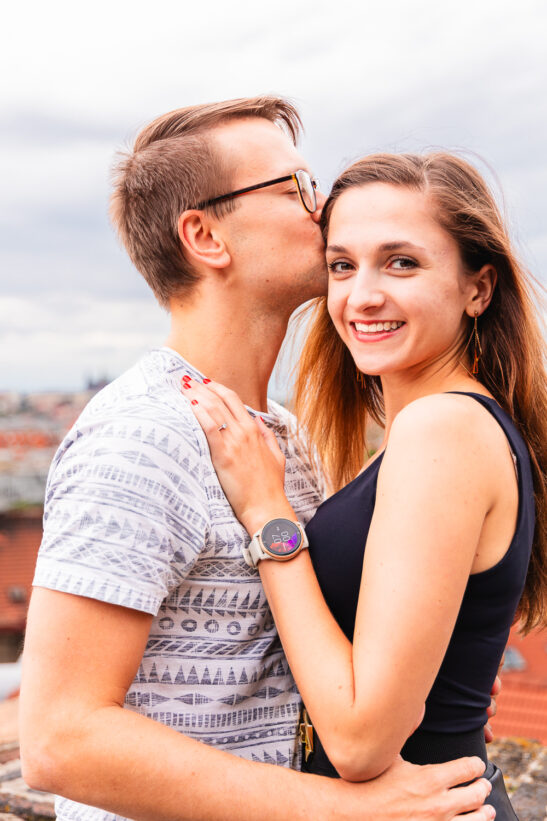 engagement at Vyšehrad