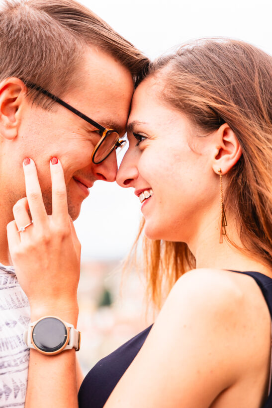 engagement at Vyšehrad