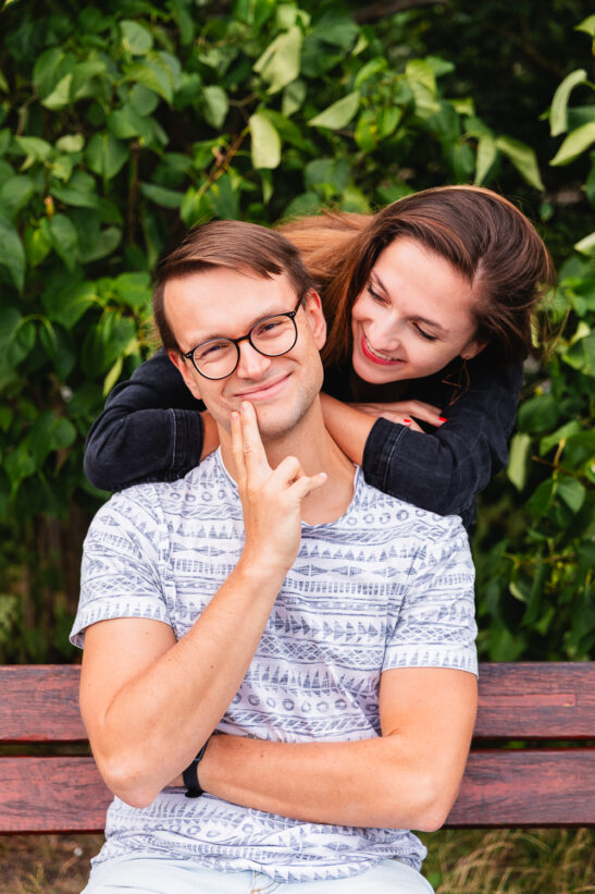 engagement at Vyšehrad
