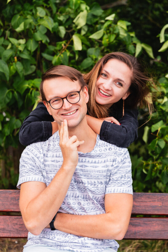 engagement at Vyšehrad