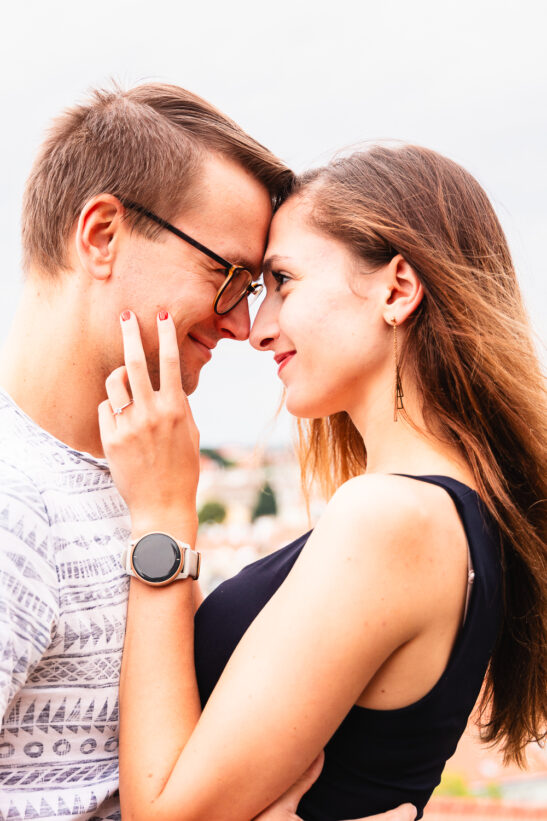 engagement at Vyšehrad