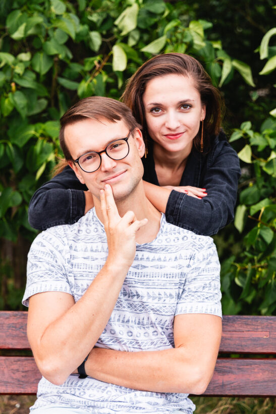 engagement at Vyšehrad