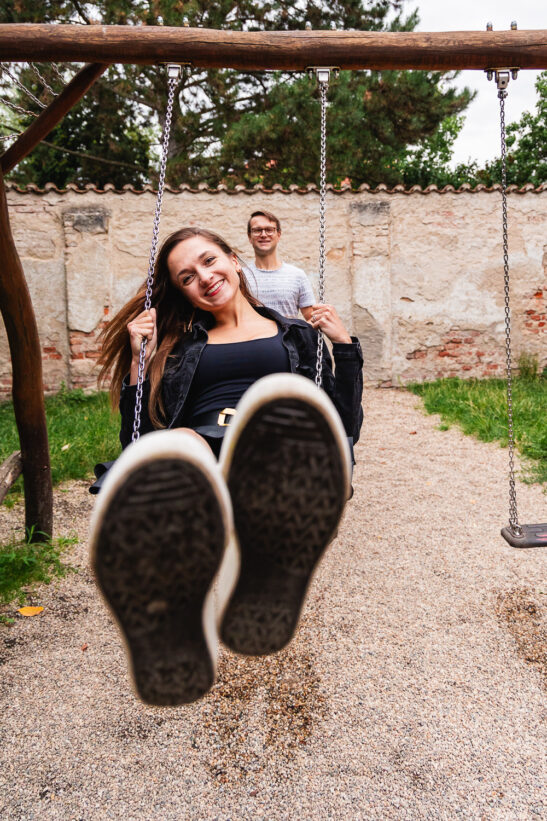 engagement at Vyšehrad