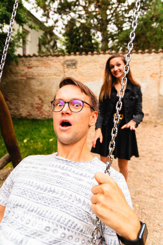 engagement at Vyšehrad