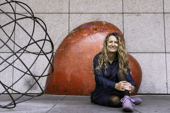 Portrét u Srdce Václava Havla – originální turistická fotografie v Praze